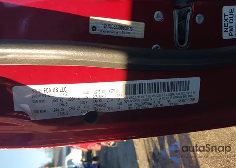 2016 Jeep Compass Sport z USA, uszkodzony, nr VIN 1C4NJDBB5GD638210